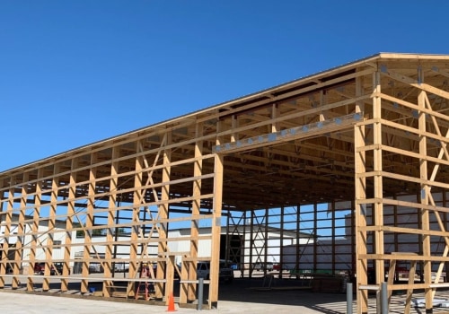 What makes a barn a pole barn?